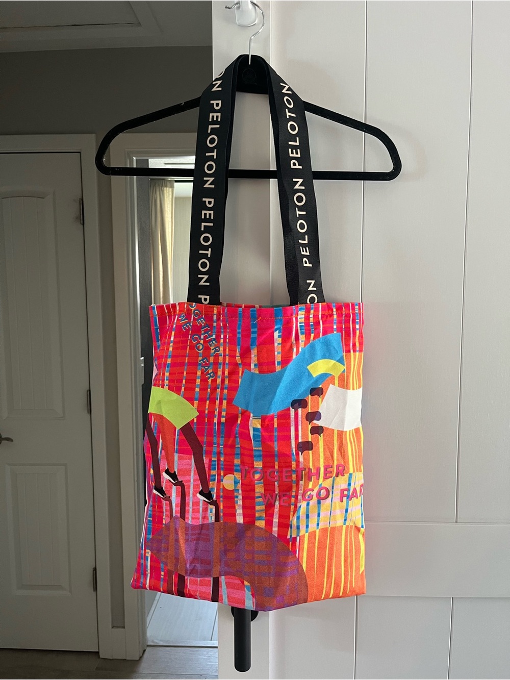 Peloton Apparel Large Canvas Tote Bag
